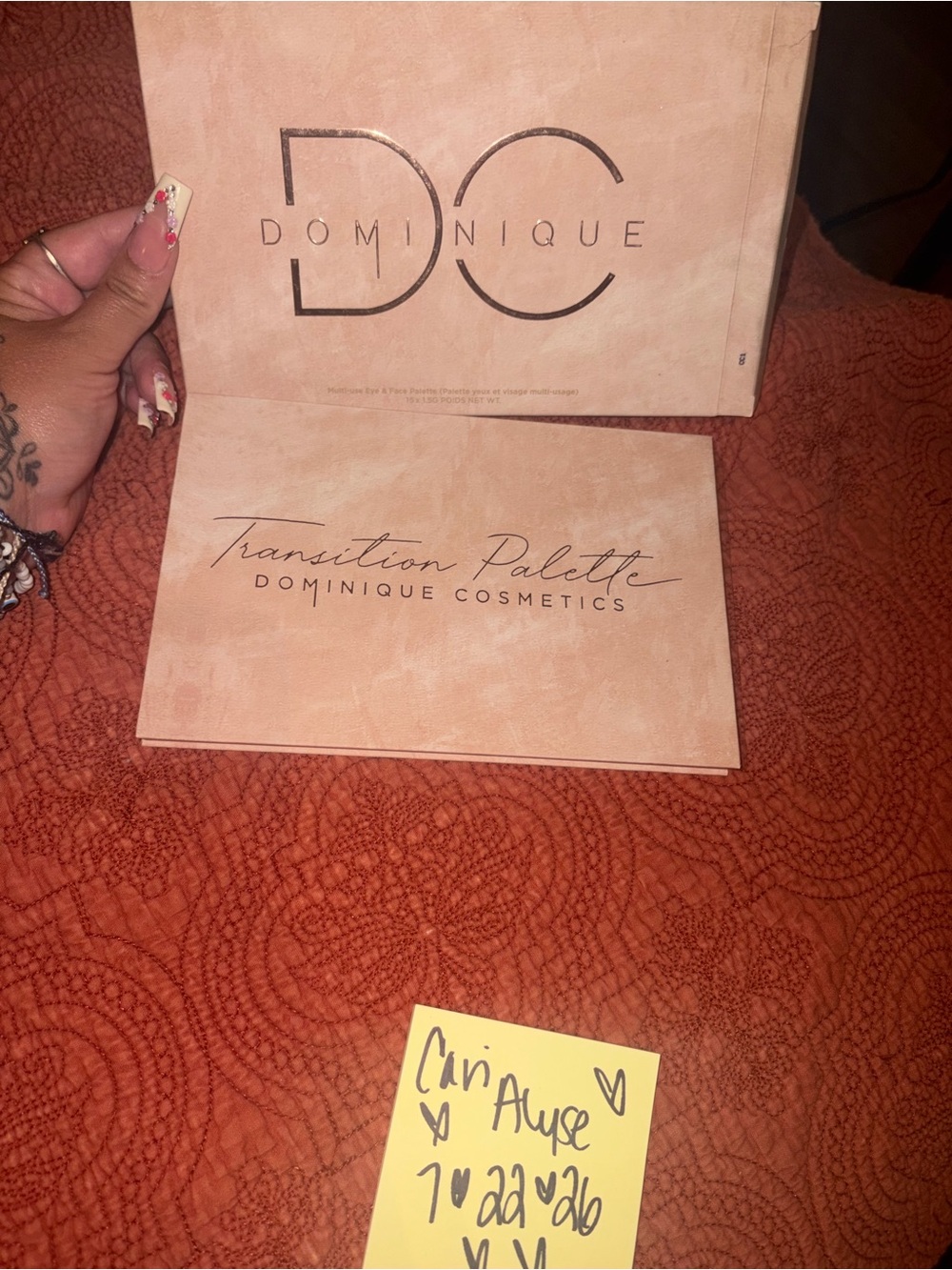 Dominique Soft Blush Beige Transition Palette